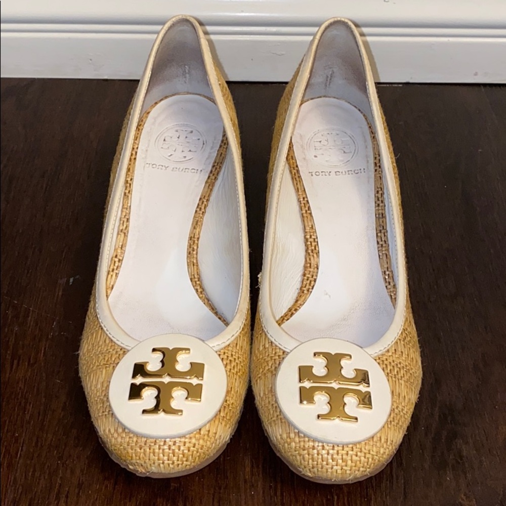 Tory Burch Weave Wedges